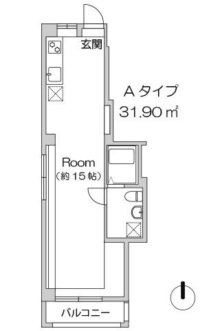 RE-007 1R 31.90㎡