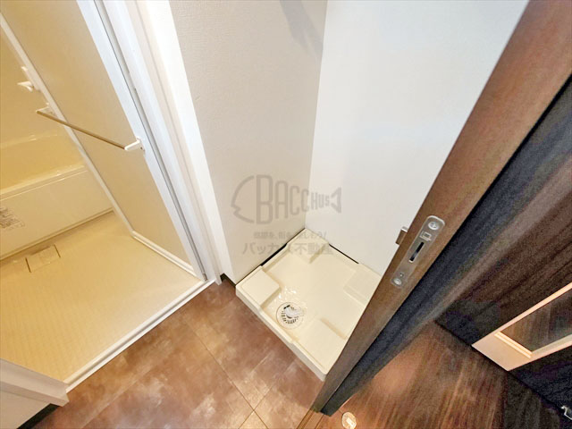 S-RESIDENCE淀屋橋 Atype 1LDK 41.70㎡の洗濯機置場