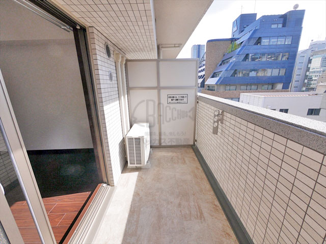 S-RESIDENCE淀屋橋 Atype 1LDK 41.70㎡のバルコニー