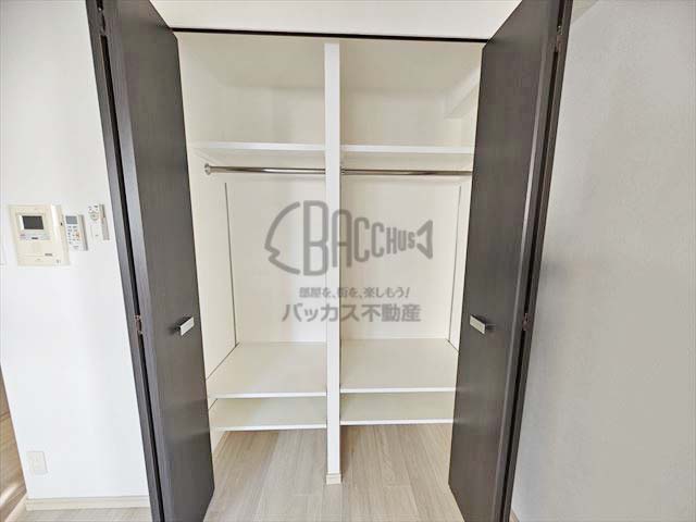 アーデン京町堀ウエストのクローゼット
