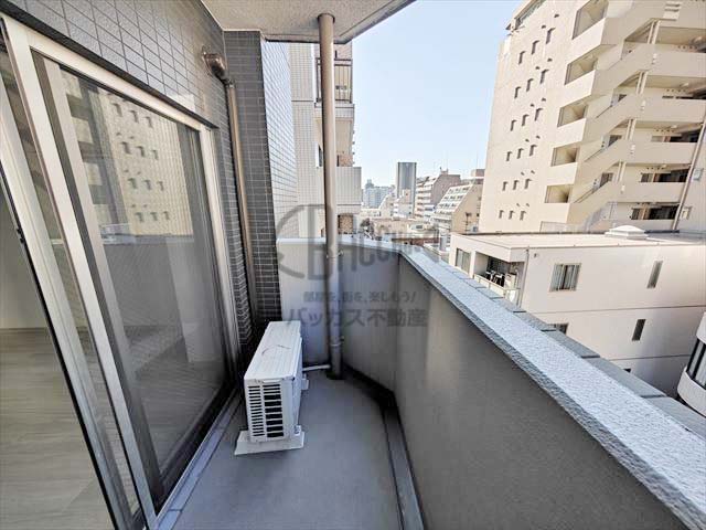 アーデン京町堀ウエストのバルコニー