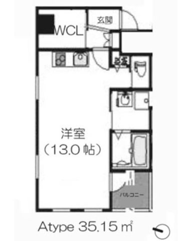 マチュール谷町 1R 35.15㎡│谷町六丁目・松屋町・谷町四丁目