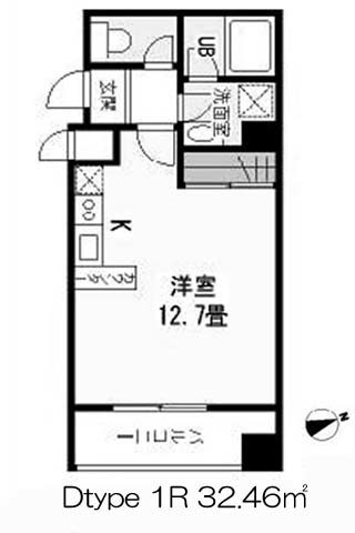 コンフォートレジデンス御堂筋本町 1R 32.46㎡