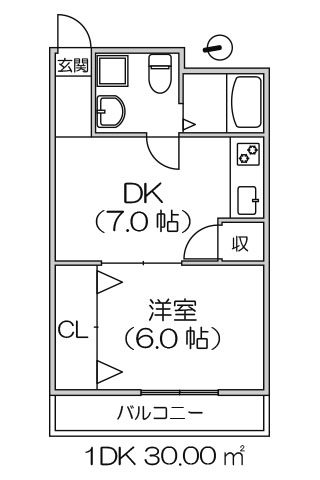 天王寺MIYO 1DK 30.00㎡