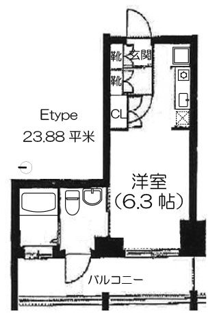 エスプレッソナンバ 1R 23.88㎡