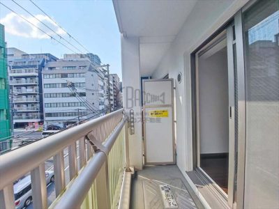 ウィング瓦町 Atype 1K 32.21㎡のバルコニー