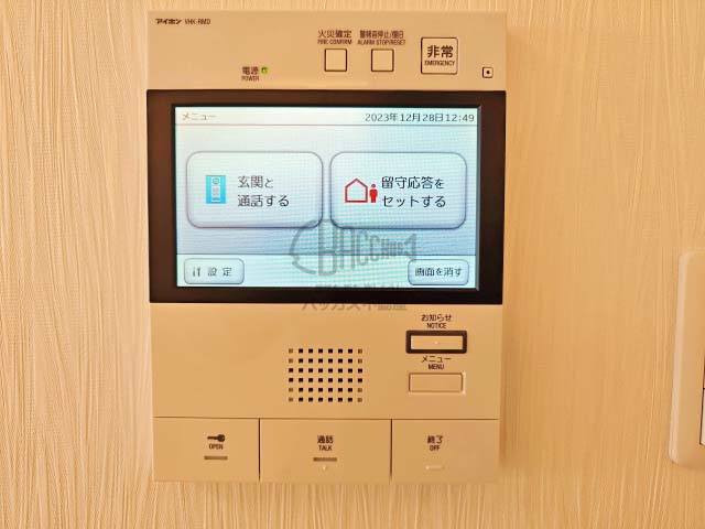 プレジオ鎗屋町 Ctype1LDK+ウォークインクローゼット 46.56㎡のインターホン