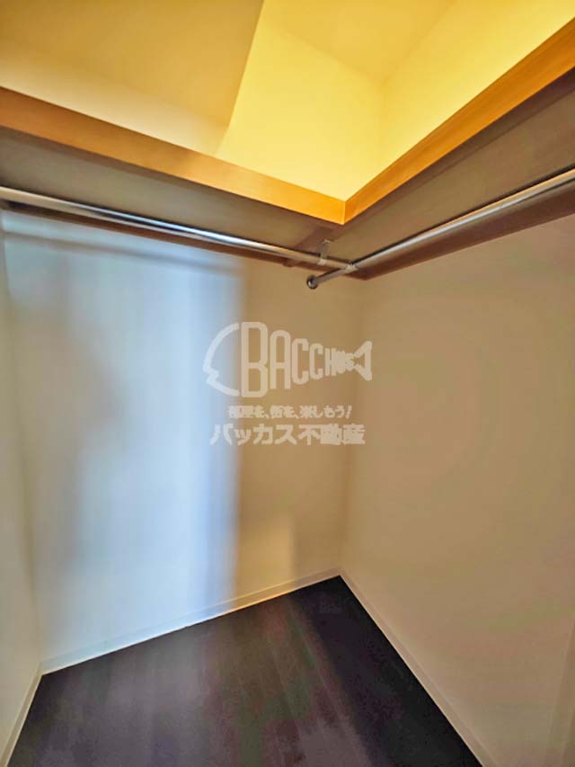 ロイヤルパークス桃坂 Mtype 1LDK 55.81㎡のウォークインクローゼット