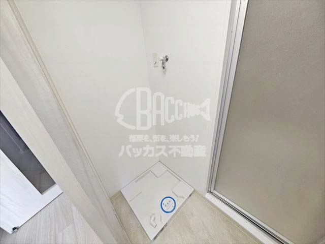 ディームス福島 A2type 1LDK 41.76㎡の洗濯パン