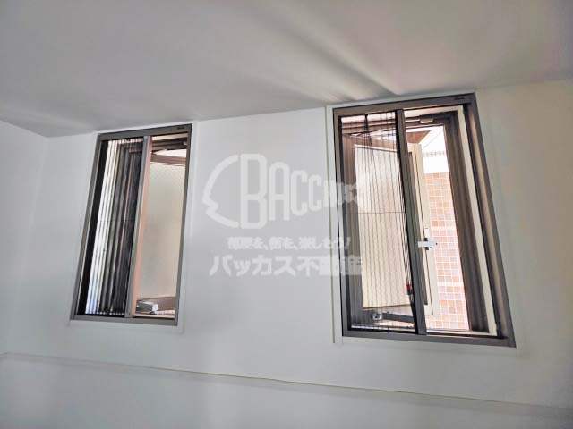 ロイヤルパークス桃坂 Mtype 1LDK 55.81㎡の窓