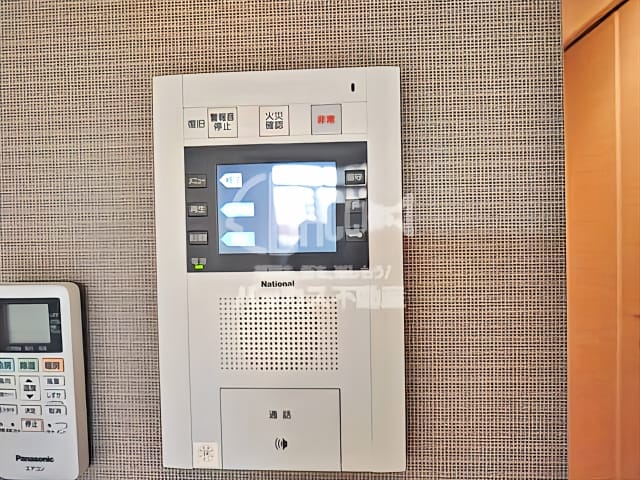 Fortuney大手前 1K 25.80㎡の録画機能付き大型モニター付きインターホン