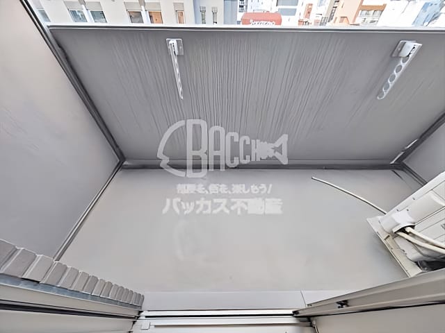 Fortuney大手前 1K 25.80㎡のバルコニー